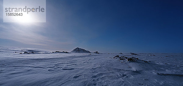 Winterlandschaft in Südisland