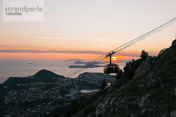 Seilbahn in Dubrovnik