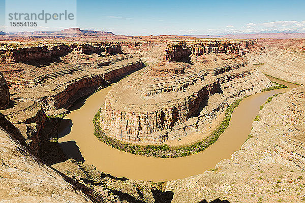 Zusammenfluss des Green River und des Colorado River bei Canyonlands