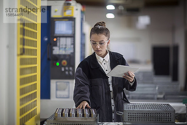 Ingenieurin für Industrieanlagen weiblich