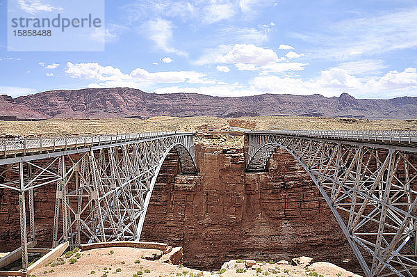 Navajo-Brücke über den Marmor-Canyon in Arizona