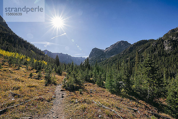 Berglandschaft in der Wildnis der Indian Peaks