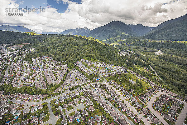 Luftaufnahme von Promontory  Chilliwack  Britisch-Kolumbien