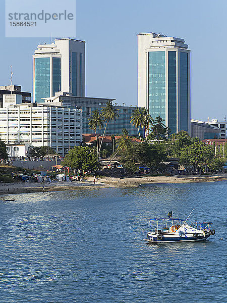 Hafenviertel  Dar es Salaam  Tansania  Ostafrika  Afrika