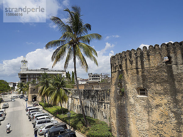 Fort und Haus der Wunder  Stone Town  Sansibar  Tansania  Ostafrika  Afrika