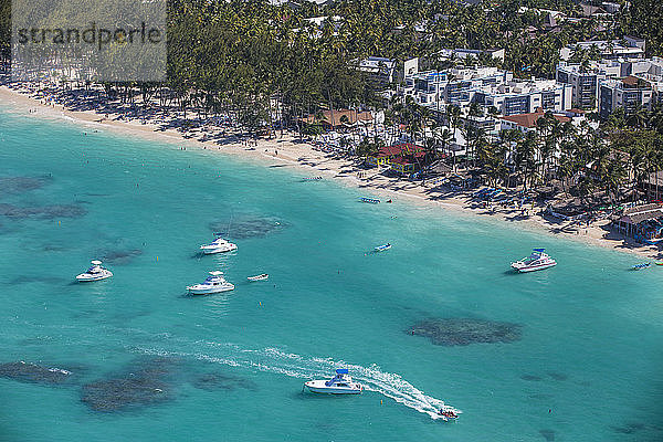 Blick auf Bavaro Beach  Punta Cana  Dominikanische Republik  Westindien  Karibik  Mittelamerika