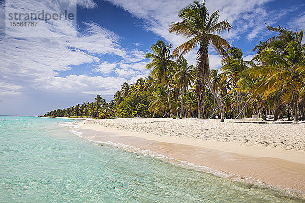 Canto de la Playa  Insel Saona  Parque Nacional del Este  Punta Cana  Dominikanische Republik  Westindien  Karibik  Mittelamerika