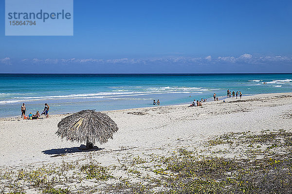 Varadero Strand  Varadero  Kuba  Westindische Inseln  Karibik  Mittelamerika