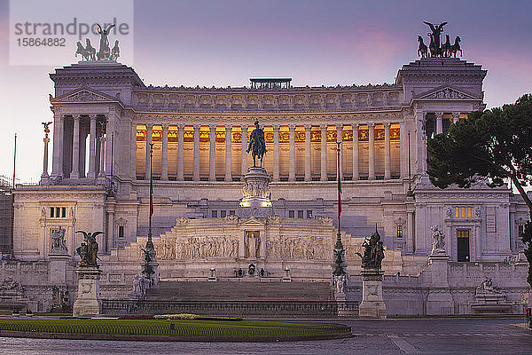 Vittorio-Emanuele-II-Denkmal  Rom  Latium  Italien  Europa