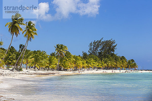 Mano Juan  ein malerisches Fischerdorf  Insel Saona  Parque Nacional del Este  Punta Cana  Dominikanische Republik  Westindien  Karibik  Mittelamerika