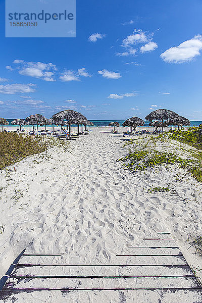 Varadero Strand  Varadero  Kuba  Westindische Inseln  Karibik  Mittelamerika