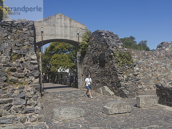 Die alte Kolonialstadt Colonia in Uruguay  Südamerika