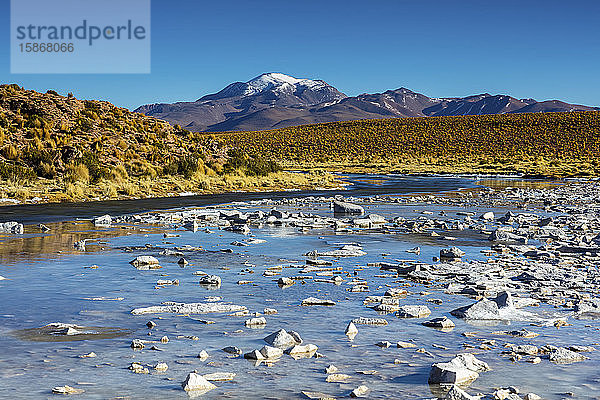Fluss im Altiplano; Potosi  Bolivien
