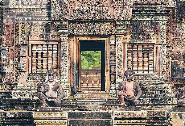 Banteay Srei-Tempel  Angkor Wat-Komplex; Siem Reap  Kambodscha