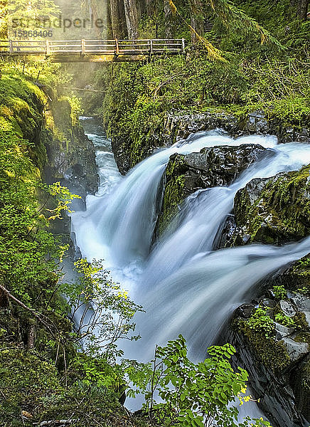 Sol Duc Falls; Washington  Vereinigte Staaten von Amerika