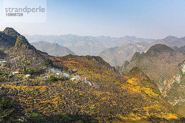 Ma Pi Leng Pass; Provinz Ha Giang  Vietnam