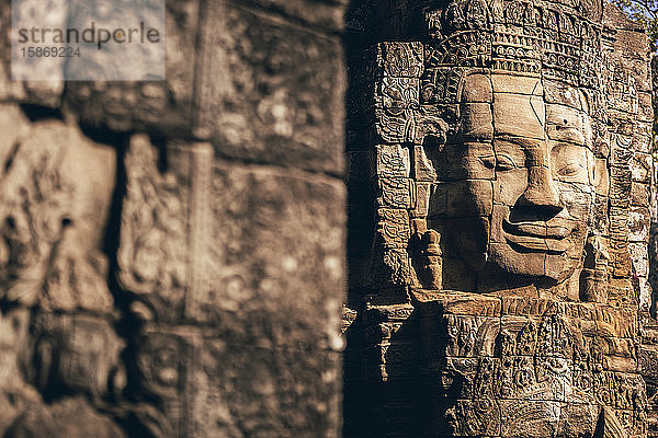 Bayon-Tempel im Angkor Wat-Komplex; Siem Reap  Kambodscha