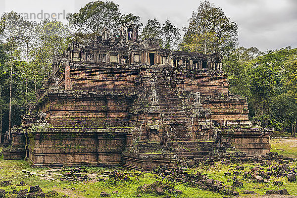 Phimeanakas-Tempel im Angkor Wat-Komplex; Siem Reap  Kambodscha