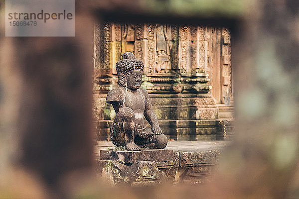 Banteay Srei-Tempel  Angkor Wat-Komplex; Siem Reap  Kambodscha