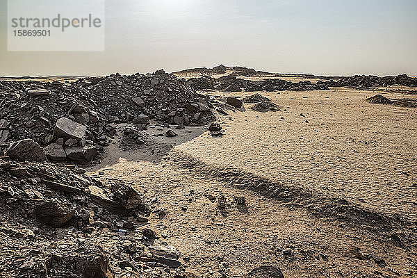 Mondlandschaft in der Nähe des Toten Meeres  Skelettküste  Dorob-Nationalpark; Namibia