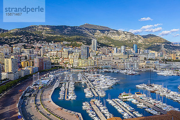 Port Hercules Harbour  Monte Carlo  Monaco  Mittelmeer  Europa