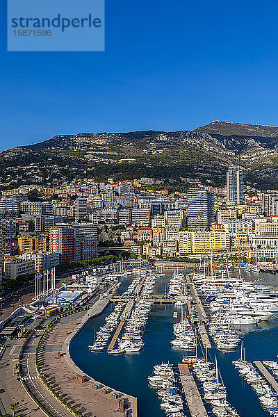 Port Hercules Harbour  Monte Carlo  Monaco  Mittelmeer  Europa