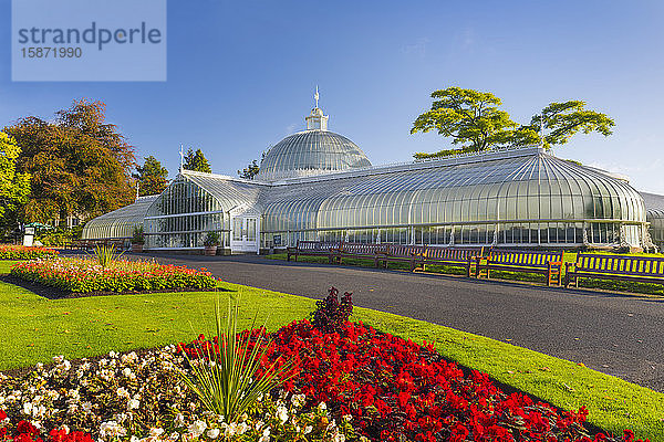 Kibble Palace  Botanische Gärten  Glasgow  Schottland  Vereinigtes Königreich  Europa