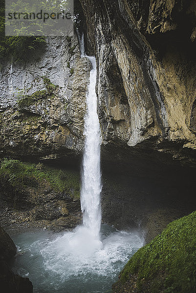 Wasserfall in Glarus  Schweiz