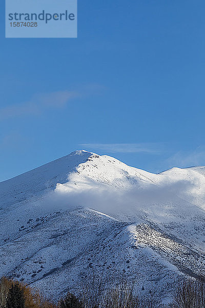 Verschneiter Berg in Bellevue  Idaho