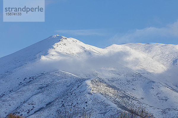 Verschneiter Berg in Bellevue  Idaho