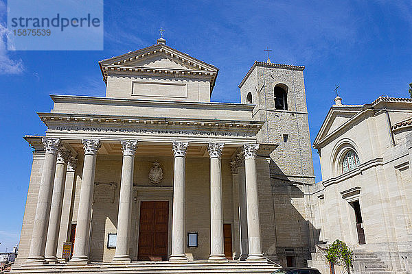 Italien  Emilia Romagna  San Marino  die Basilika von San Marino