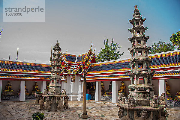 Asien  Thailand  Bangkok  Wat Pho