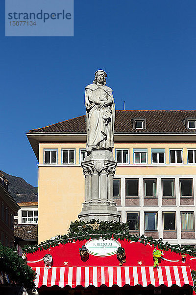 Italien  Trentino Südtirol  Bozen  Waltherplatz