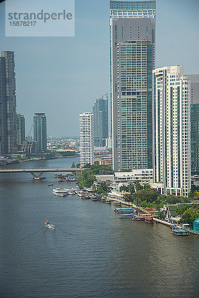 Asien  Thailand  Bangkok  Stadtbild