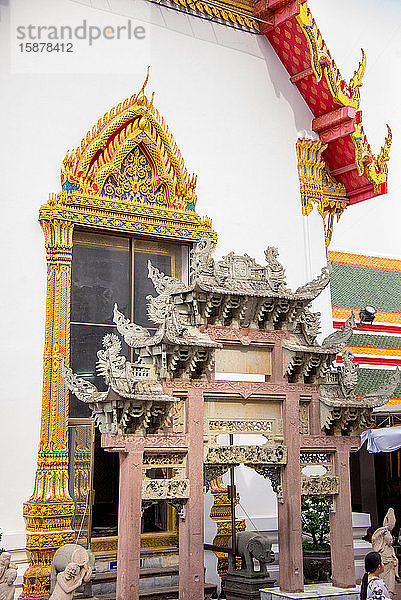 Asien  Thailand  Bangkok  Wat Pho