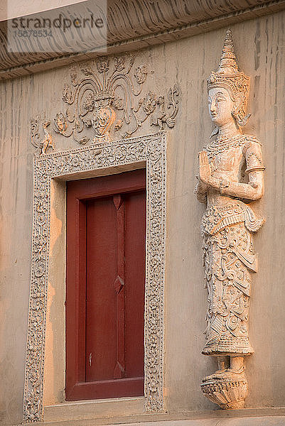 Asien  Thailand  Chiang Mai  Wat Phra Singh-Tempel