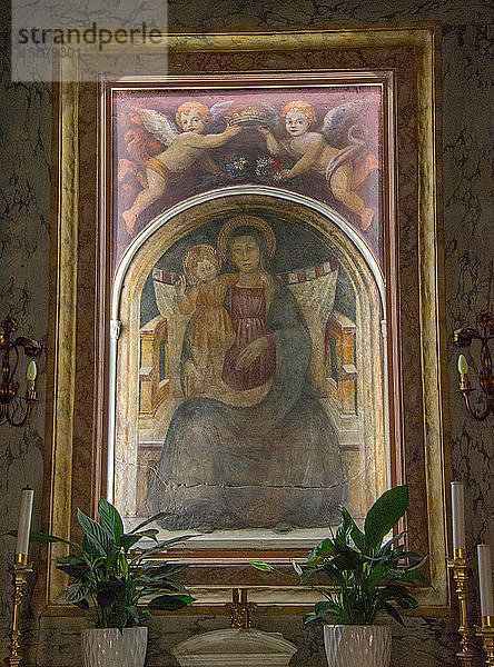 Europa  Italien  Latium  Anguillara Sabazia  Kirche Madonna delle Grazie