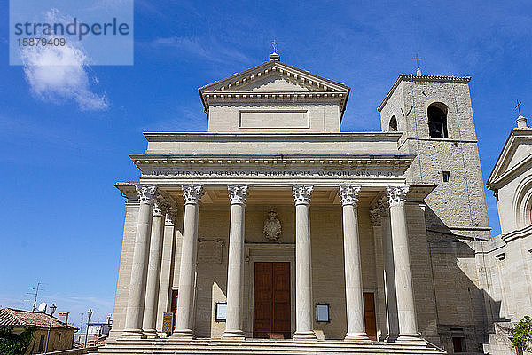 Italien  Emilia Romagna  San Marino  die Basilika von San Marino