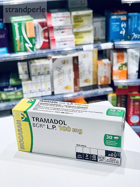 Tramadol ist ein Schmerzmittel aus der Gruppe der Opioide.