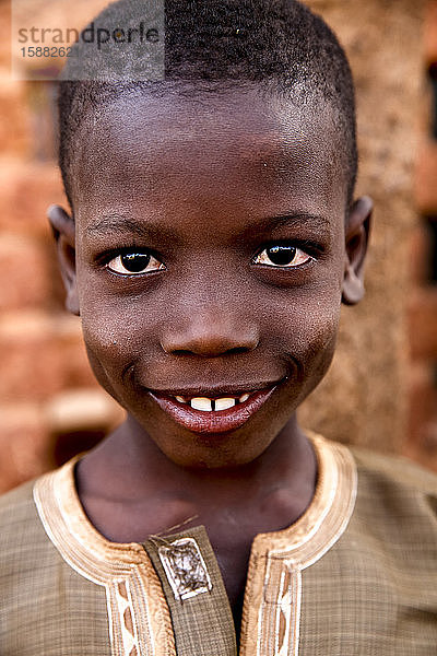 Junge aus Ouagadougou  Burkina Faso.