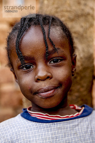 Ouagadougou-Mädchen  Burkina Faso.