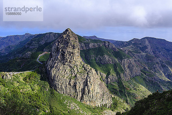 Spanien  Provinz Santa Cruz de Tenerife  Felsformation Roque de Agando