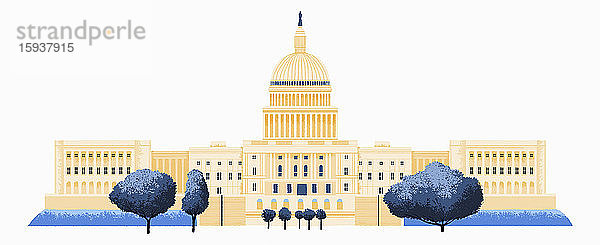 Capitol Building  Washington DC  Vereinigte Staaten