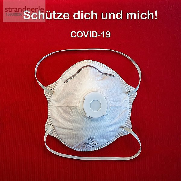 Maske als Schutz vor Corona  Covid-19  Österreich  Europa