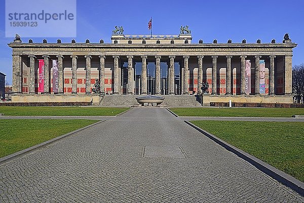 Altes Museum am Lustgarten  Berlin-Mitte  Berlin  Deutschland  Europa