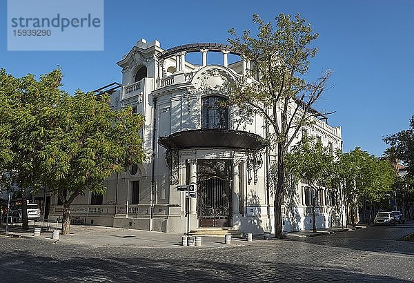 Historisches Gebäude  Barrio Brasil  Santiago de Chile  Región Metropolitana  Chile  Südamerika