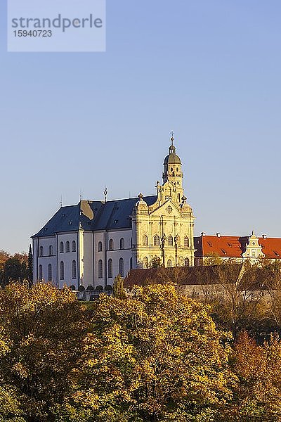 Benediktinerkloster  Abtei Neresheim  Neresheim  Baden-Württemberg  Deutschland  Europa