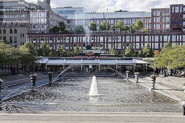 Kungsträdgården  Stockholm  Schweden  Europa