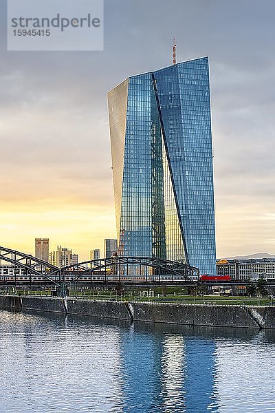 Europäische Zentralbank  EZB  Frankfurt  Hessen  Deutschland  Europa