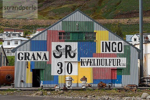 Heringsmuseum  Siglufjörður  Norðurland eystra  Island  Europa